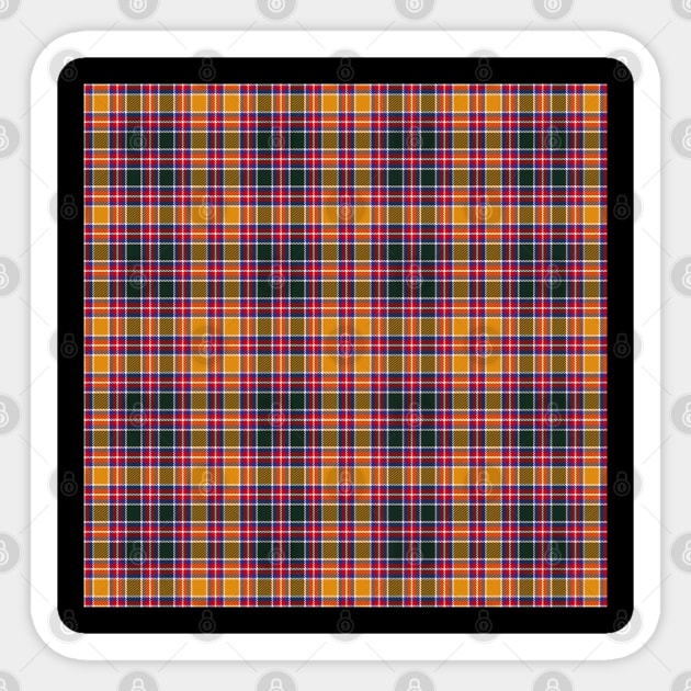 Jacobite Plaid Tartan Scottish Sticker by ScottishShop